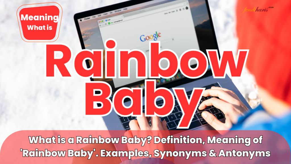 Rainbow Baby - What is a Rainbow Baby - Rainbow Baby Meaning - Rainbow Baby Examples - Rainbow Baby Synonyms - Rainbow Baby Antonyms
