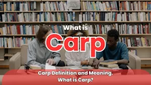 Carp meaning - What is Carp